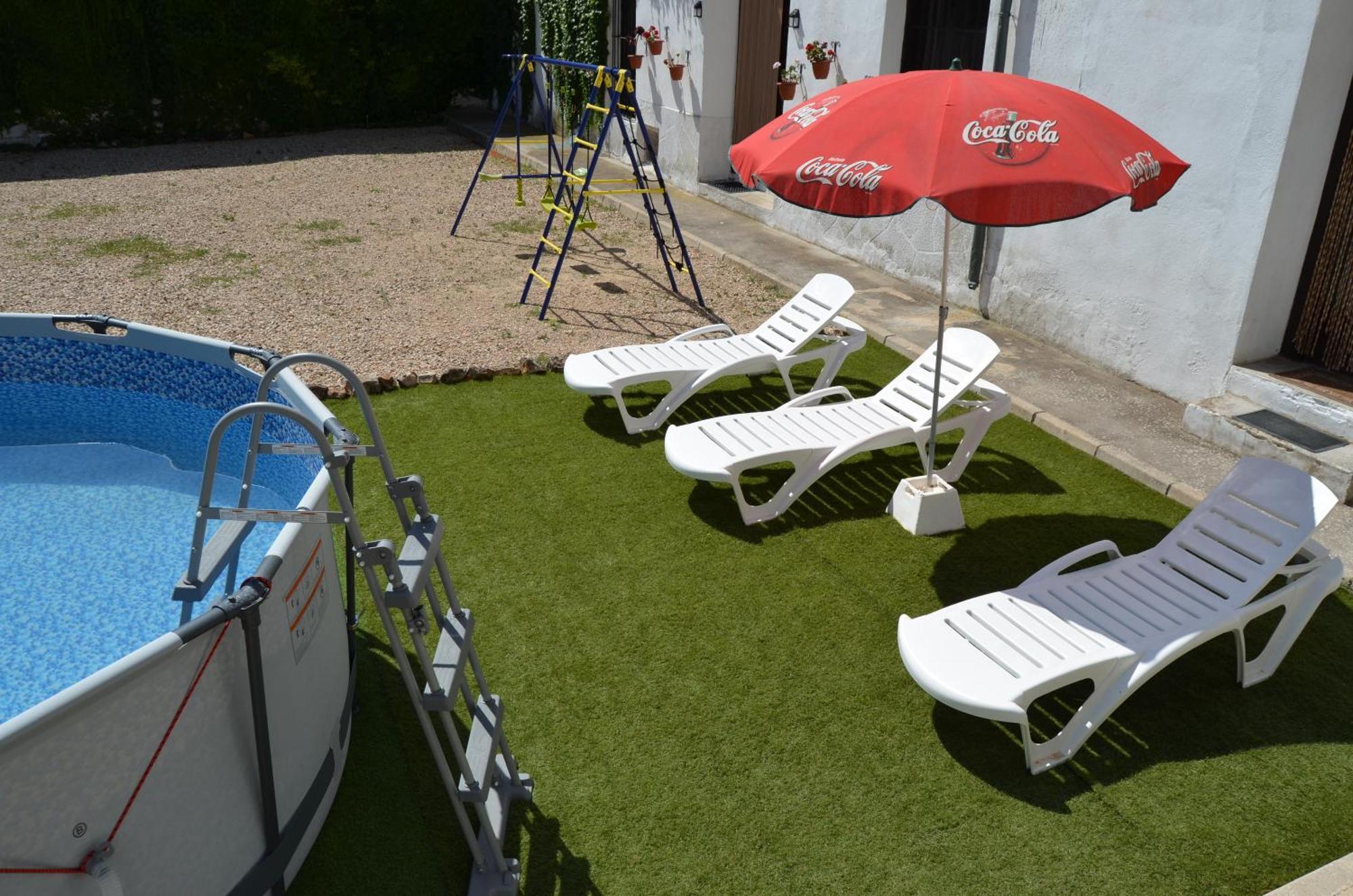 Willa La Antigua, Casa Centrica, Amplio Patio, Piscina Y Barbacoa Campillo de Altobuey Zewnętrze zdjęcie